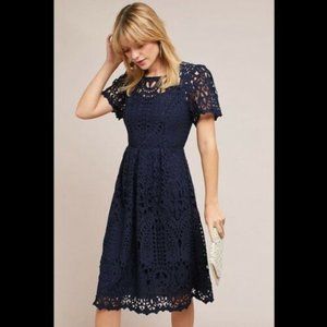 Anthropologie Priscilla Eyelet Dress by Eri & Ali